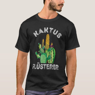 Camiseta Jardín de plantas suculentas Cactus Whisper Cactus