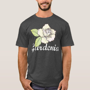 Camiseta Jardín de Regalo de Flor de Gardenia Cute Gardeni
