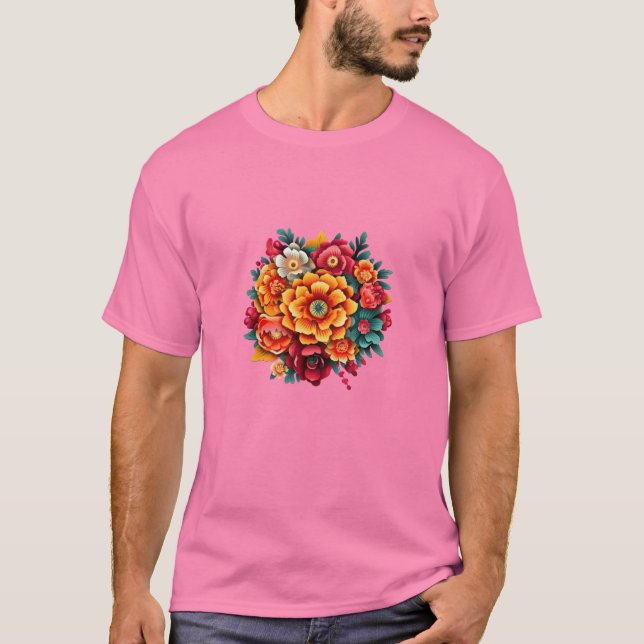 Camiseta Jardín de Serenity Floral Tee (Anverso)