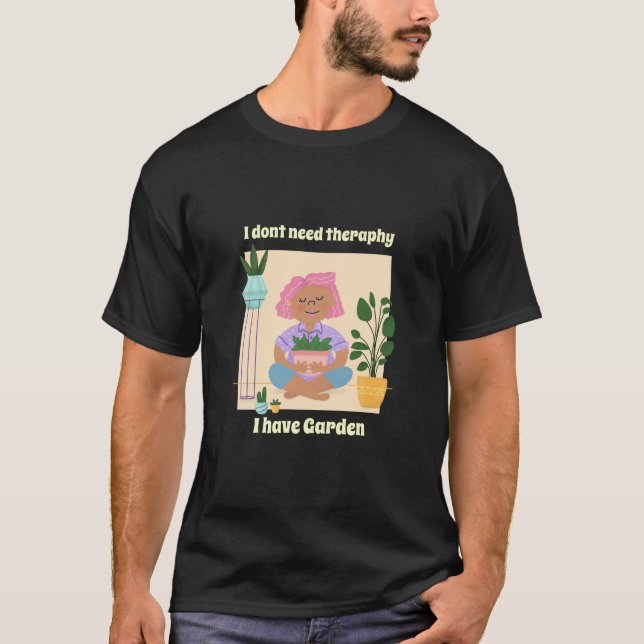 Camiseta Jardín de Terapia (Anverso)