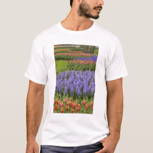 Camiseta Jardín de Tulipanes y Jacintos, Jardines Keukenhof