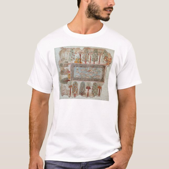 Camiseta Jardín de un estado privado con un ornamental (Anverso)