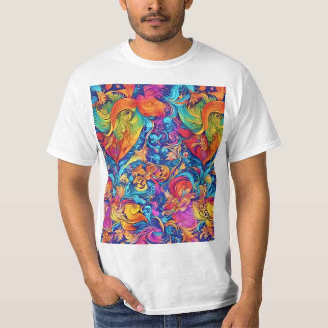 Camiseta Jardín de verano (Anverso)