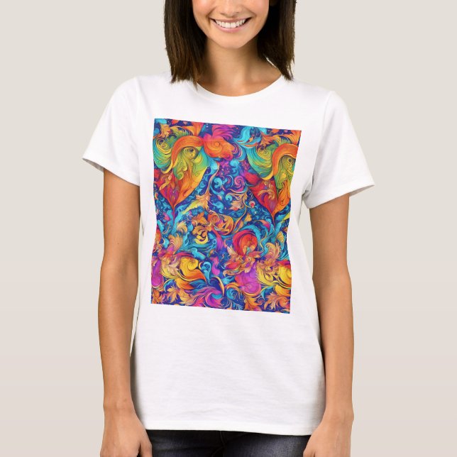 Camiseta Jardín de verano (Anverso)