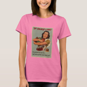 Camiseta Jardín de victoria por supuesto puedo el vintage