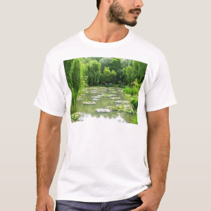 Camiseta Jardín de Waterlily de Monet