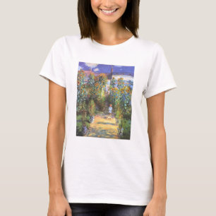 Camiseta Jardín del artista en Vetheuil - Claude Monet