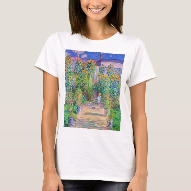 Camiseta Jardín del artista, Monet (Anverso)