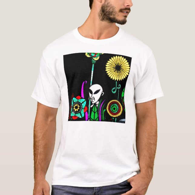 Camiseta Jardín del Spirograph (Anverso)