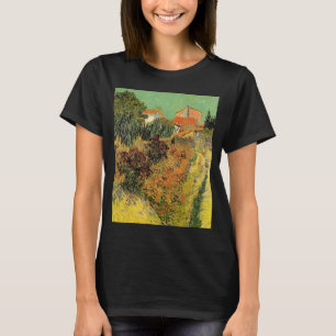 Camiseta Jardín detrás de una casa de Vincent van Gogh