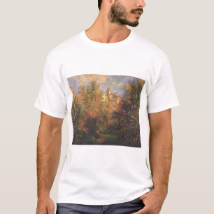 Camiseta Jardín en Bordighera - Claude Monet - c1900