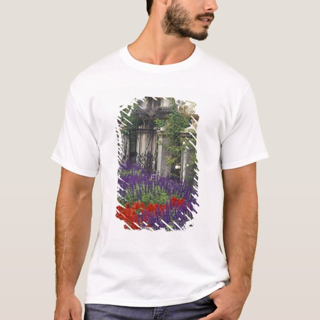Camiseta Jardín en el Palacio Mirabell, Salzburgo, Austria (Anverso)