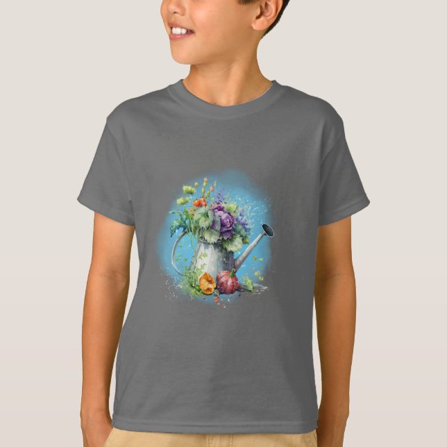 Camiseta Jardín en flor (Anverso)