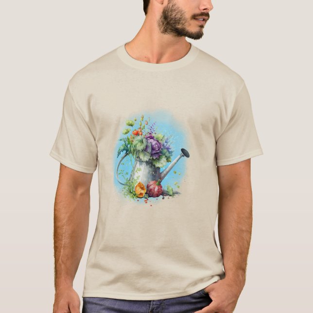 Camiseta Jardín en flor (Anverso)