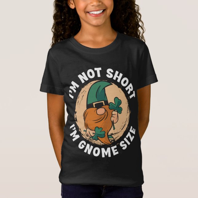 Camiseta jardín en miniatura para los amantes del gnomo jar (Anverso)