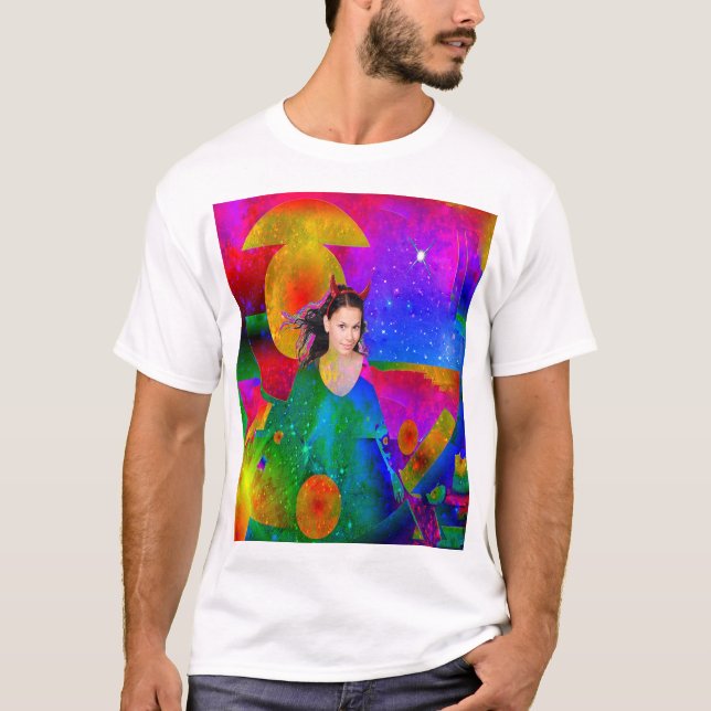 Camiseta Jardín encantado (Anverso)