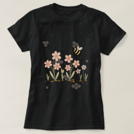 Camiseta Jardín Feliz Abeja