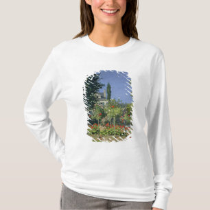 Camiseta Jardín floreciente de Claude Monet el en