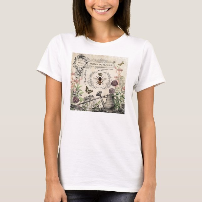 CAMISETA JARDÍN FRANCÉS DE LA ABEJA (Anverso)