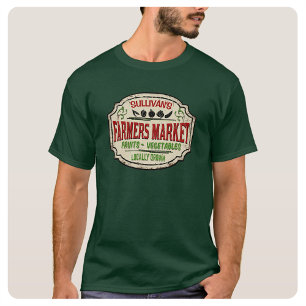 Camiseta Jardín Fresco AÑADIR NOMBRE Mercadillo de Agricult