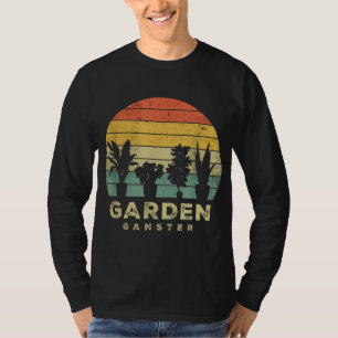 Camiseta Jardín Gangster Funny Gardening Retro Vintage Gard