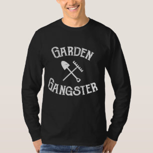 Camiseta Jardín Gangster Jardinería Plantas Gardener Flower