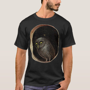 Camiseta Jardín Hieronymus Bosch Owl de las Delicias Terres