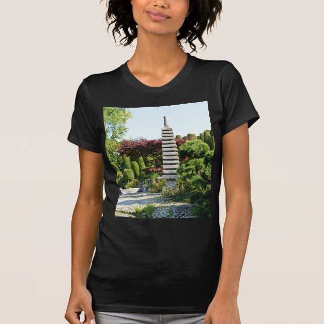 Camiseta Jardín japonés (Anverso)