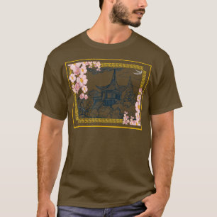 Camiseta Jardín japonés Torii japonés Japón Samurai12