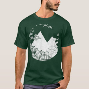 Camiseta Jardín japonés Torii japonés Japón Samurai 19