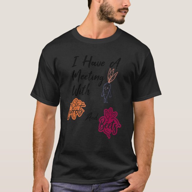 Camiseta Jardín Jardín Planta Jardín Reunión Con Veget (Anverso)