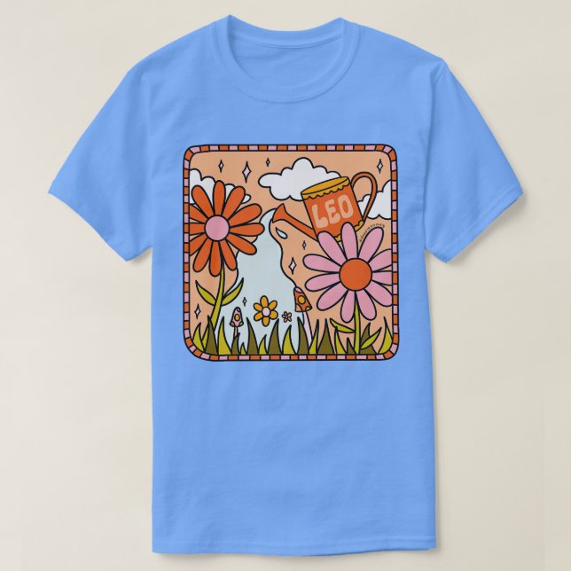 Camiseta Jardín Leo (Diseño del anverso)