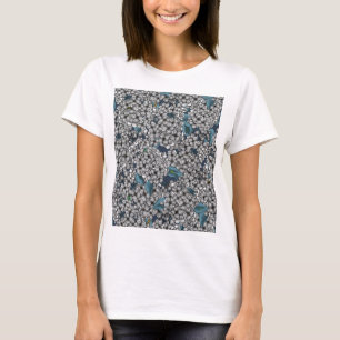 Camiseta Jardín Lilac Blanco