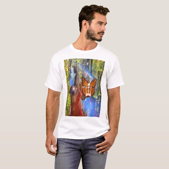 Camiseta Jardín mágico (Anverso completo)