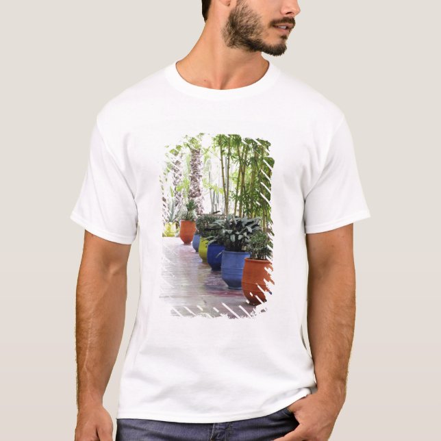 Camiseta Jardin Majorelle, Majorelle Garden, ahora público (Anverso)