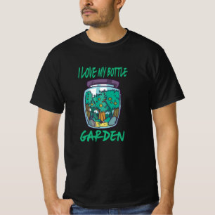 Camiseta Jardín - Me encanta mi jardín de botella