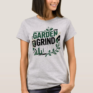 Camiseta Jardín Moler Prosperar Minimalista Profesional Urb