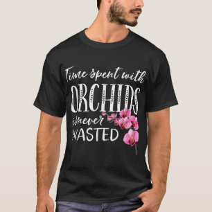 Camiseta Jardín Orquídea Gigante Gardener Tee Flower Groing
