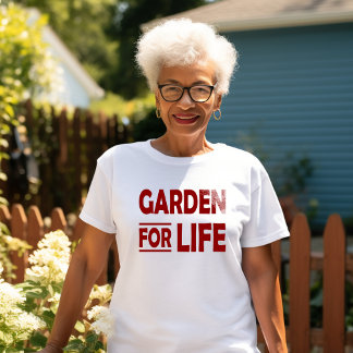 Camiseta Jardín Para La Vida