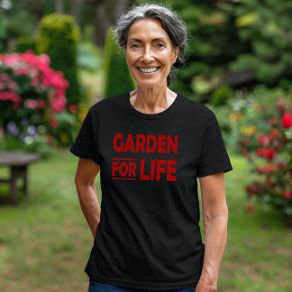 Camiseta Jardín Para La Vida