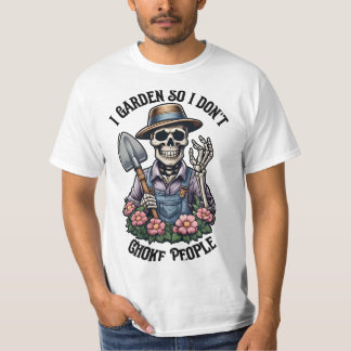 Camiseta Jardín para no asfixiar a la gente