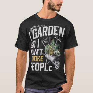 Camiseta Jardín para no asfixiar a la gente