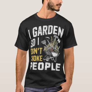 Camiseta Jardín para no asfixiar a la gente