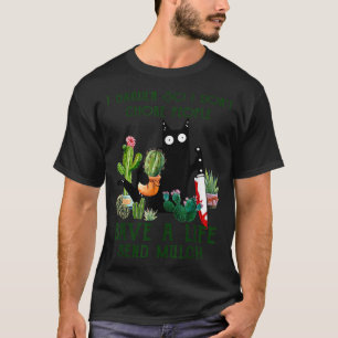 Camiseta Jardín para no asfixiar a la gente salva gatos de 