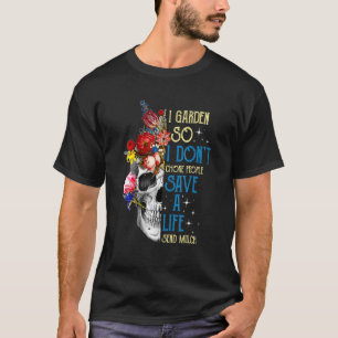 Camiseta Jardín para que no ahogue a la gente salve azúcar