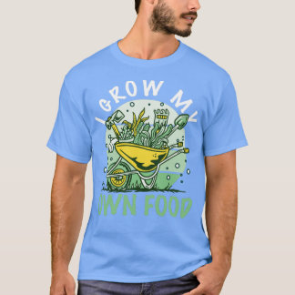 Camiseta Jardín que cultivo mi comida