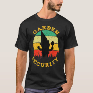 Camiseta Jardín retro vintage Gangster Garden Security G