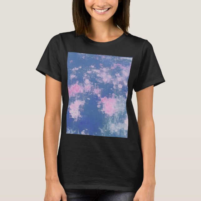 Camiseta Jardín Secreto - Tulips Rosa (Anverso)