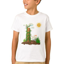 Jardín soleado Pun Planta trepadora Totem Niños