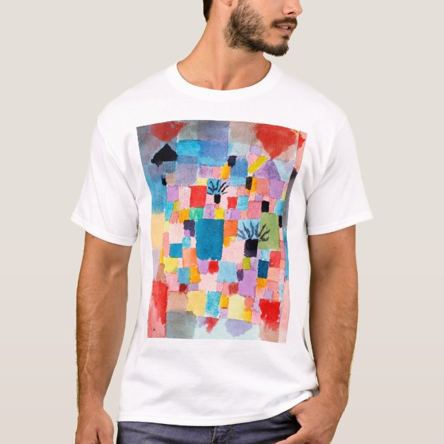 Camiseta Jardín Tunecino, Klee (Anverso)